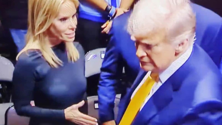 Wait, huh? Did Donald Trump ignore the wife of RFK JR Cheryl Hines at UFC 13? Viral clip increases eyebrows | Watch | The news today