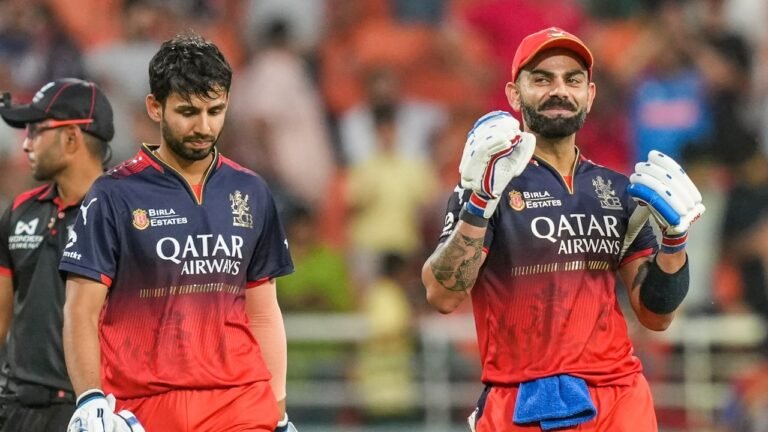 PBKS VS RCB: Virat Kohli watches Mrs. Dhoni, says teammate deserved player match