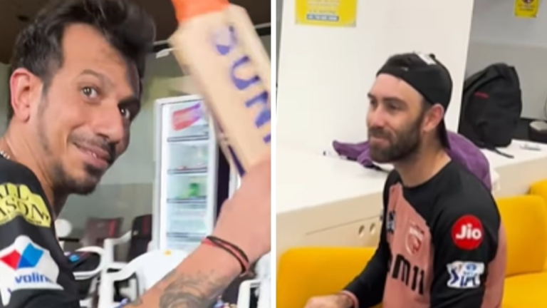 Yuzi Chahal gets the bats of Mrs. Dhoni, but Glenn Maxwell Ho Trolls: