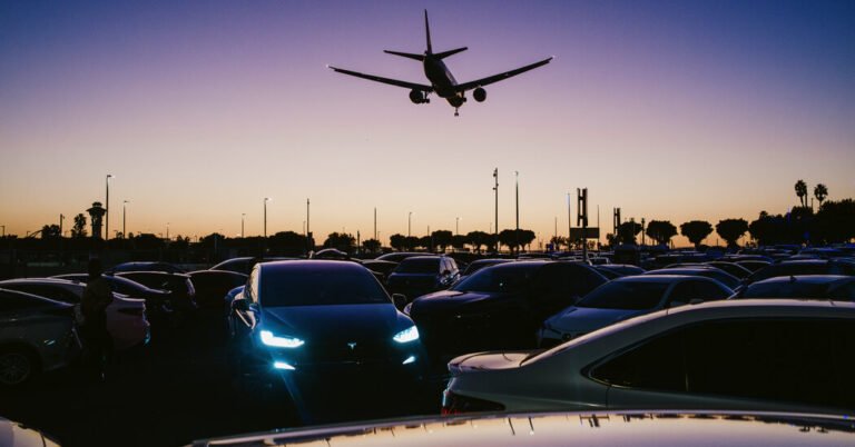 In Lax, Uber drivers are waiting. And wait. And wait.