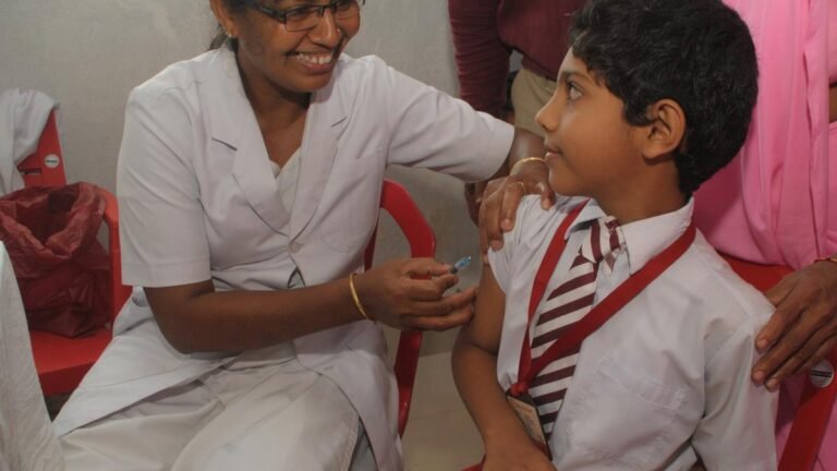 Special Immunization Drive against measles and rubella through Chittoor