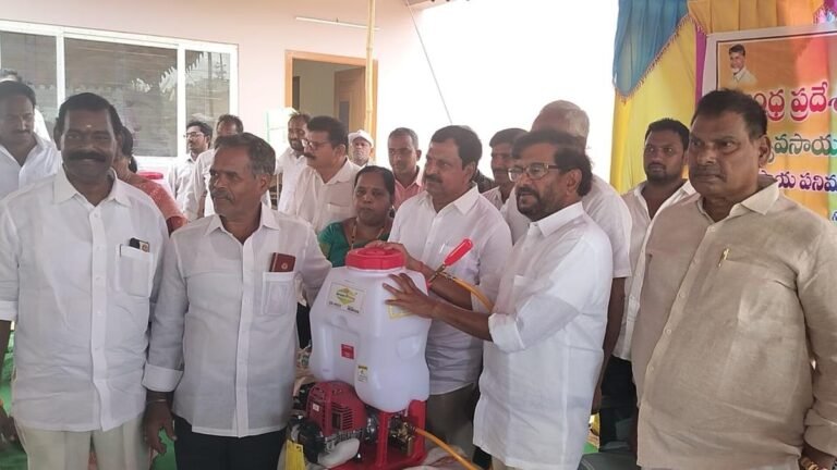 Steps introduced to revive the past glory of agriculture, says SarvePalli MLA