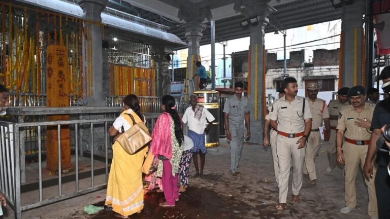 Thathayagunta Gangamma Temple Jatra for a place in close safety