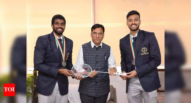 Chirag Shetty and Satwiksairaj Randireddy will receive Major Dyan Chand Khel Ratna Award for badminton perfection | Badminton News – Tech Word News