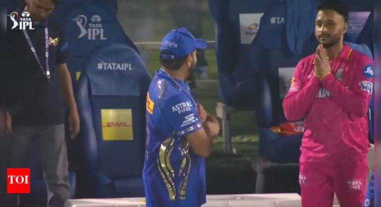 Watch: Akash Madhwal puts his hands after he saw Rohit Sharma; Exmi Captain on wife ritika | Cricket news – Tech Word News