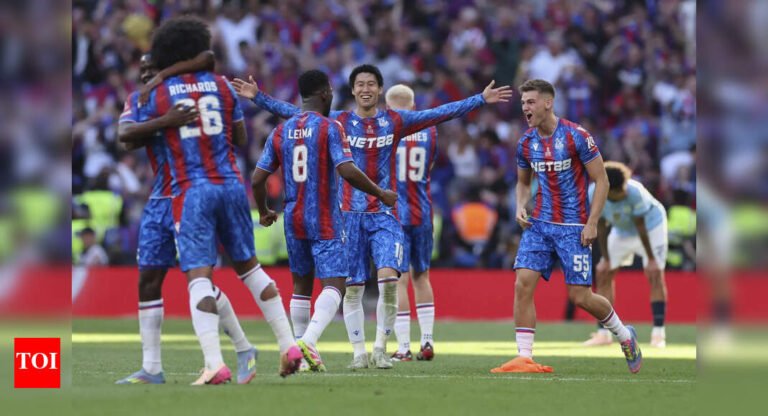 The first trophy in 120 years! Crystal Palace Create history, Stun Manchester City to win the Maiden FA Cup | Football News – Tech Word News