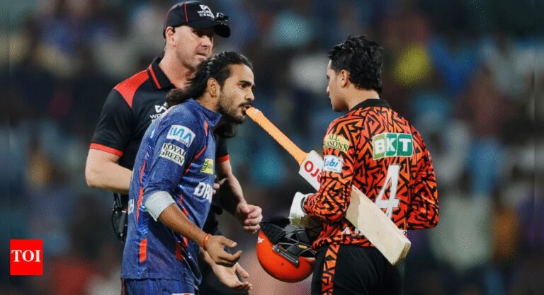 Drama in Lucknow! Digvesh Rathi, Abhishek Sharma Clash in Headed Field SPAT – Watch | Cricket news – Tech Word News
