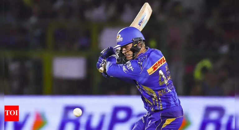 IPL 2025: Bombai Indians announce replacements for Will Jacks, Ryan Rickelton and Corbin Bosch | Cricket messages – Times of India