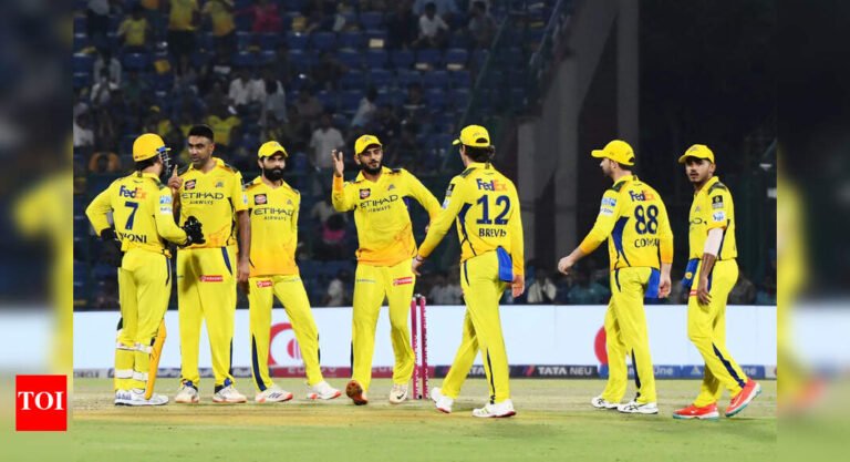 IPL 2025: How many times is the CSK completed the bottom of the IPL table? | Cricket messages – Times of India