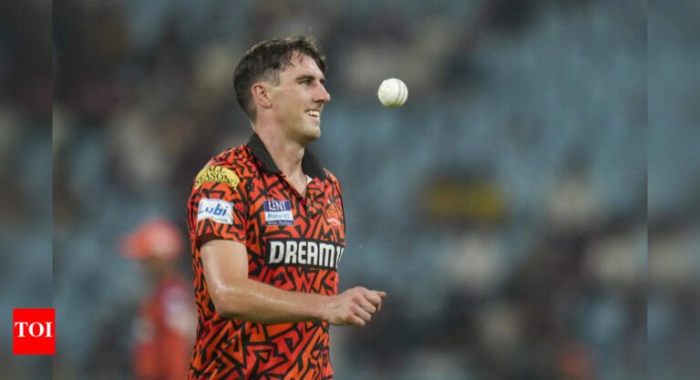 Watch: Pat Cummins moves bromance to the next level after SRH victory against LSG | Cricket messages – Times of India