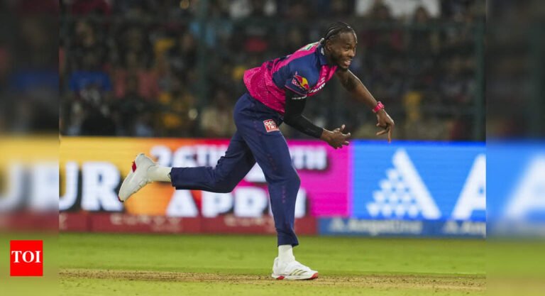 Jofra Archer excluded from the ODI series against West Indies | Cricket messages – Times of India