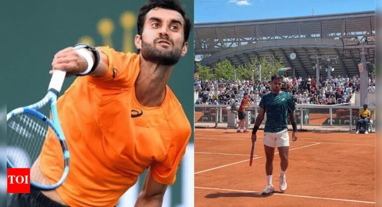 Double blow: Sumit Nagal Misses French Open Main draw, Yukti Bhambri Falters in Geneva | Tennis messages – Times of India
