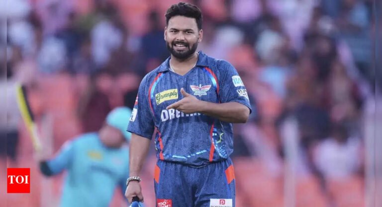Rishabh Pant hits rumors about social media about his future LSG: “Little sense …” | Cricket messages – Times of India
