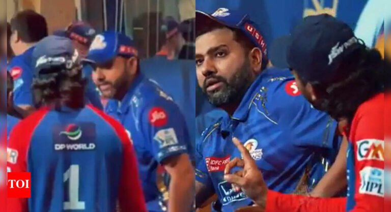 Rohit Sharma and Kl Rahul’s Intensive Chat leaves the fans of guessing – watch | Cricket messages – Times of India