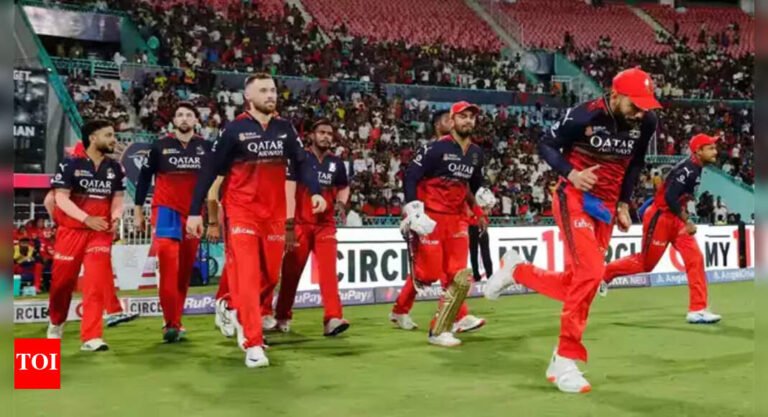 RCB suffers from the first defeat of the IPL 2025 | Cricket messages – Times of India
