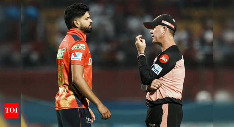 IPL 2025: PBKS coach Ricky Ponting requires 100% focus in front of Mi Clash | Cricket messages – Times of India