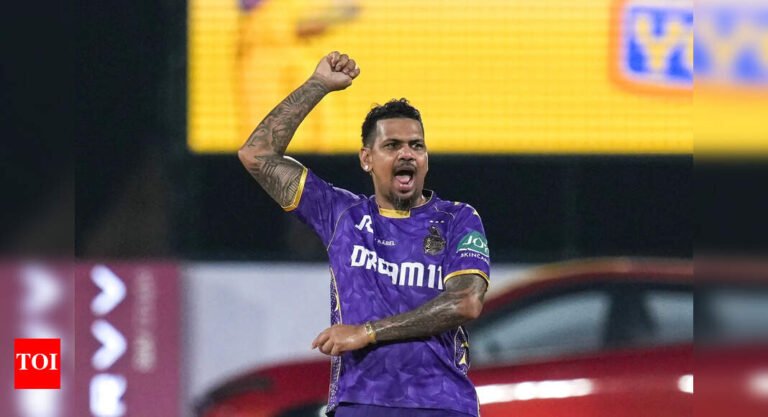 Sunil Narine enters record books with rare success of the T20 | Cricket messages – Times of India