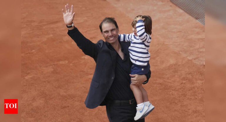Rafael Nadal goes to the center court, last time … | Tennis messages – Times of India