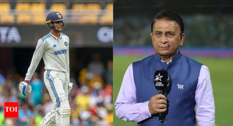 Sunil Gavaskar’s message to Captain SHUBMAN GILL: “Behavior more important than performance” Cricket messages – Times of India