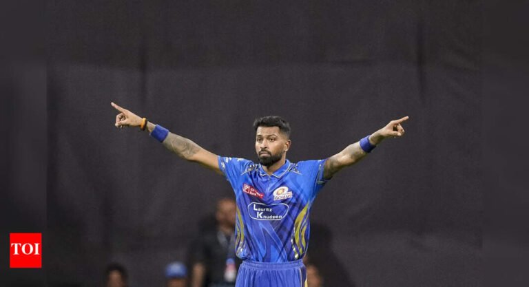 IPL 2025: Hardik Pandya hits a unique “triple Century” in T20s | Cricket messages – Times of India