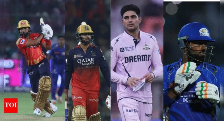Confirmed Play -off IPL 2025: PBKS takeover RCB in qualifying 1; Gujarat Titans face Mumbai Indians in Eliminator | Cricket messages – Times of India