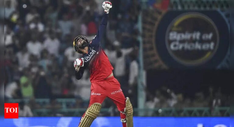 Jitesh Sharma reveals inspiration for blistering Knock that powered RCB to record win vs lsg | Cricket messages – Times of India