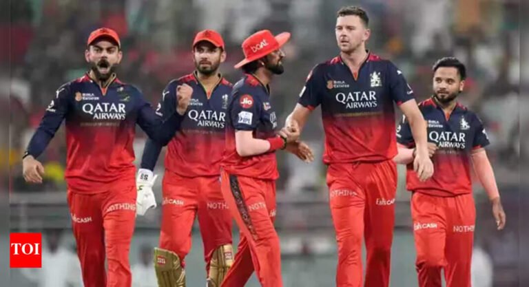 As history now prefers RCB: winners of qualifiers 1 dominated the final IPL | Cricket messages – Times of India