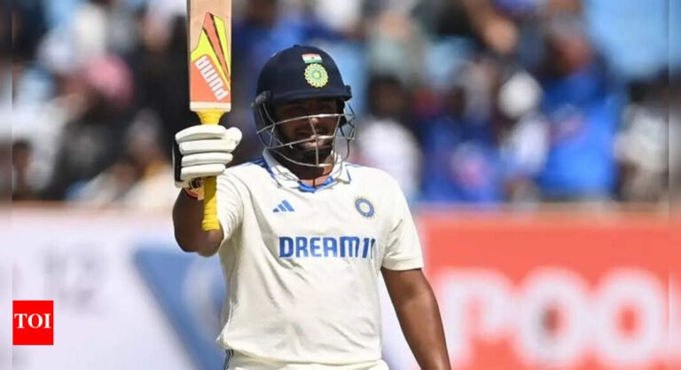 Omitted, not down! Sarfaraz Khan siles critics again with Gritty 92 vs England lions | Cricket messages – Times of India