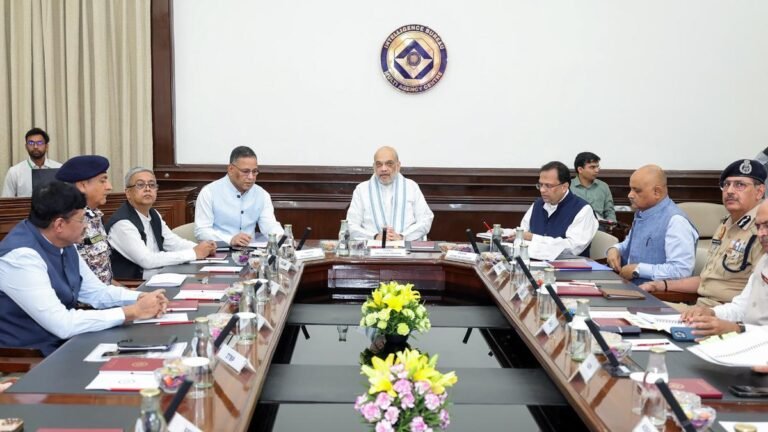 Amit Shah inaugurates an improved network with more agencies based on 500 CR. fight terrorism