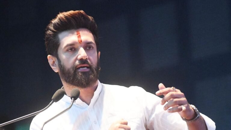 “He would be excluded for a lifetime”: Minister of Union Chirag Paswan about notes leader MP BJP o Col sofiya qureshi | The news today