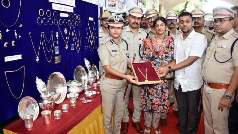 Police crack Mysuru 149 cases, restore stolen assets worth 4.23 crore for eight months