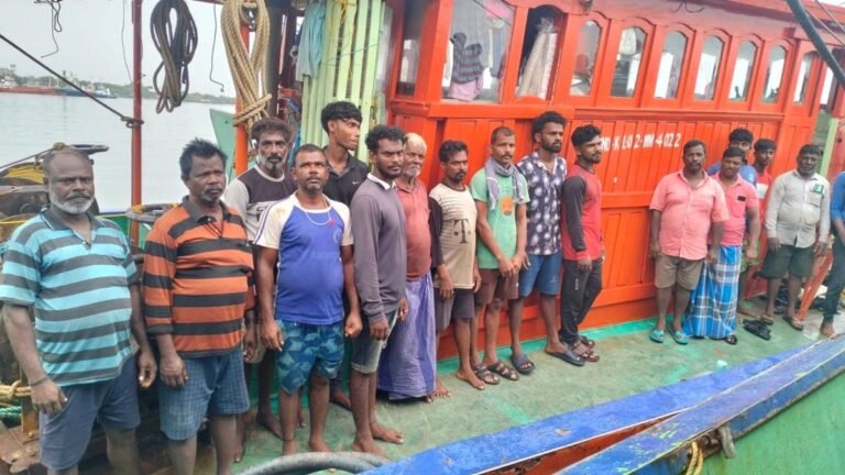 Kera’s ship seated in thoothuku for illegal fishing