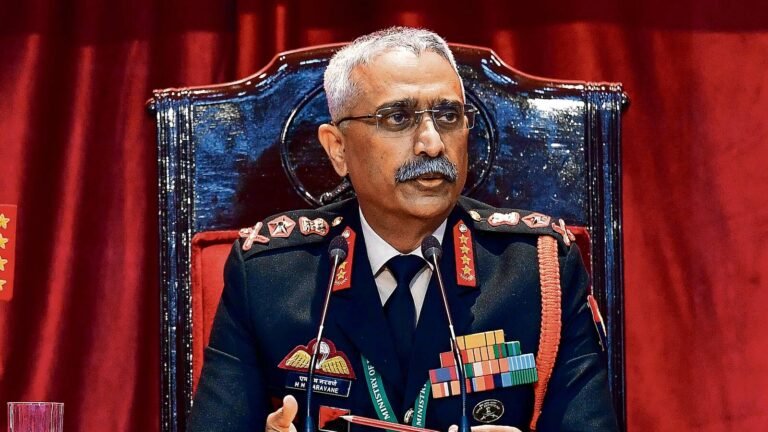 “The war will be forced to be sick on us…,” says former army boss Manoj Naravane: “War is not a Bollywood film” | The news today