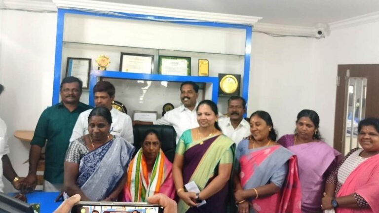 5. President for Munnar Panchayat in four years