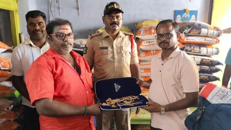 The trader helps the chittoor to restore the golden decorations worth 25 lakh