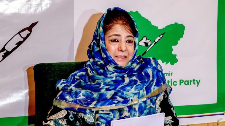 After Omar Abdullah challenges an agreement on the ceasefire, Mehboob Mufti weighs: “When in the eyes of eye contact …” | The news today