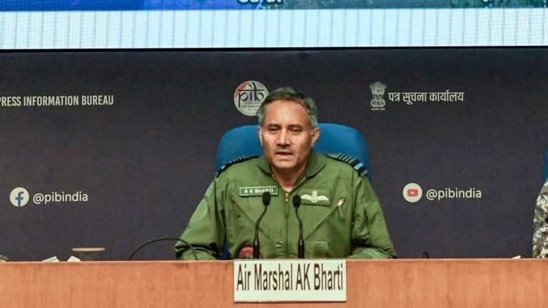 ‘Bhay bin Hoi on Preity’: Air Marshal Ak Bharti quotes ramcharitmanas in Sindoor Briefing surgery to warn Pakistan | To: News