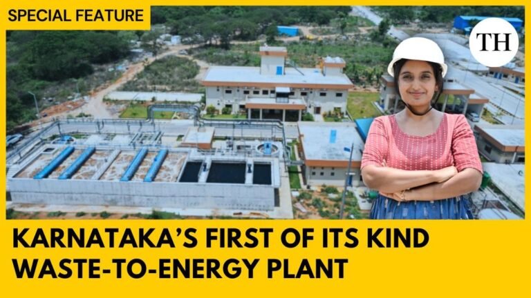How is the waste transformed into electricity? Instructions of this Karnataka plant