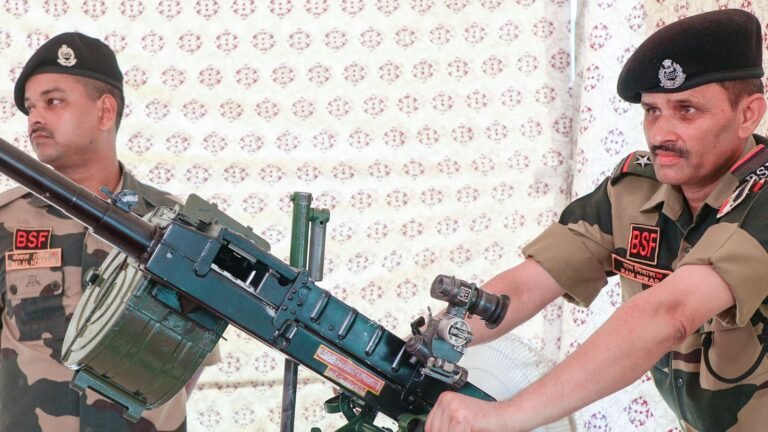 Sindoor Operation: BSF shows the “Vidhwansak” system, “Automatic Grenade Launcher” used against then. What are they? | Video | The news today