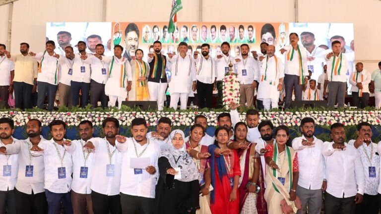 “Patta” will be provided to those who live in Tandas and Hattis during the second anniversary of the government celebration: DK Shivakumar