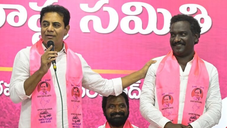 Ktr expressions “Abhaya hastham” since congress as the greatest betray of the century