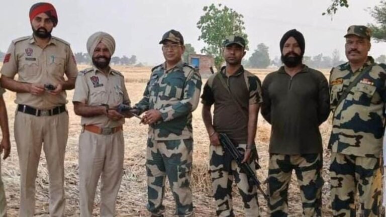 BSF, Police Punjab will entertain hand grenades, pistols, ammunition near India-Pakistani border in Amritsar | The news today