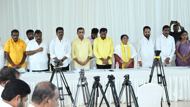 Six ministers Reviews of Mahanad TDP in Kadap