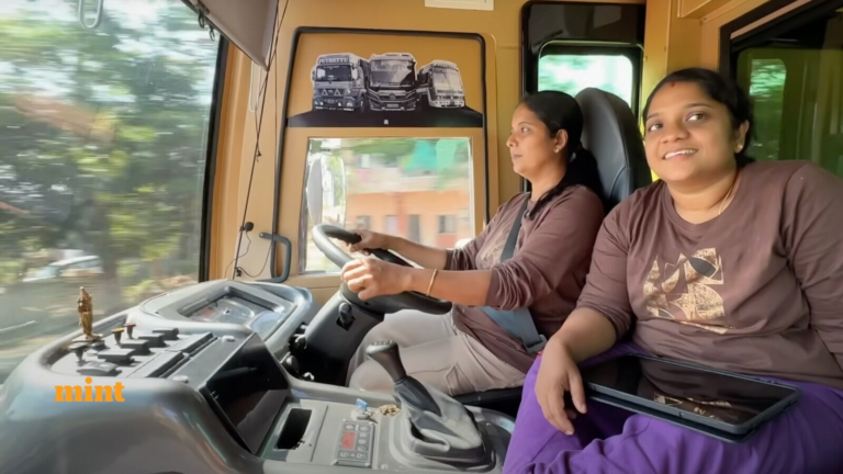 Viral Video: Woman Kerala drives a family caravan to Ladakhu, Wes Social Media | The news today