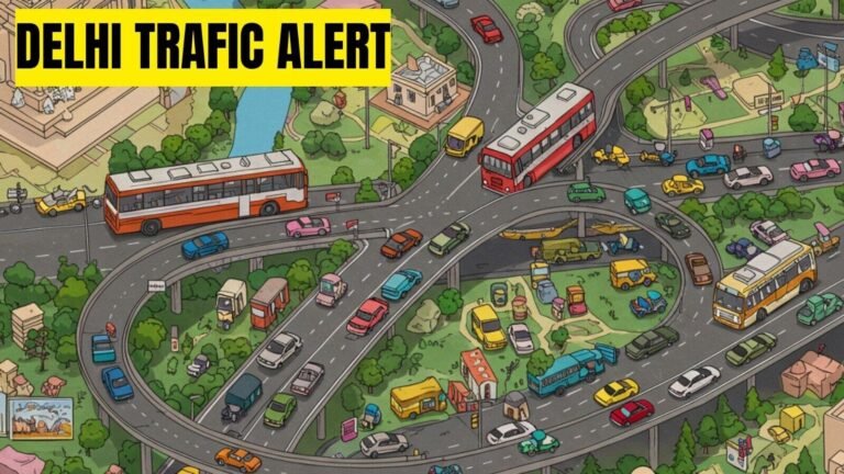 Delhi Traffic Police issues advice for 9 days – check the affected and alternative routes The news today