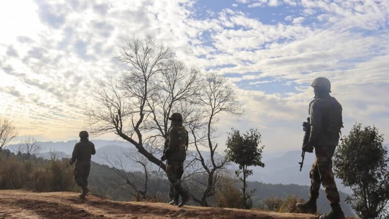 Then troops resort to uninstated fire along LOC in 8 sectors via JK, retaliation Indian army