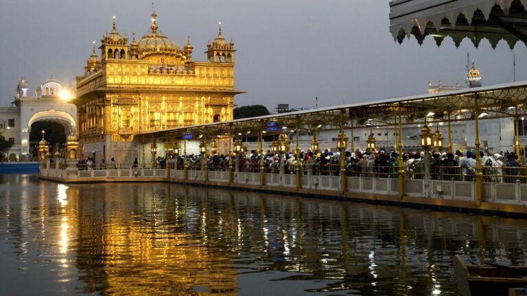 During the OP Sindoor weapons of the Indian Army in Golden Temple were deployed. The news today