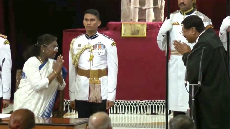 BR Gavai swore to the 52th main judge of India – the first best judge from the Buddhist community The news today