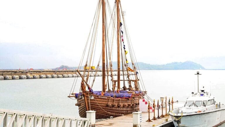 Indian Navy Inducts Traditionally built quilted InsV Kaundinya-Recreation of the 5th Century The news today