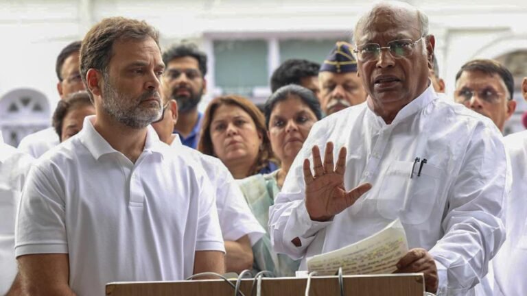 Congress accuses DOORDARSHANA for the designation of Kharge’s “traitor”, requires an apology from I & B Minister